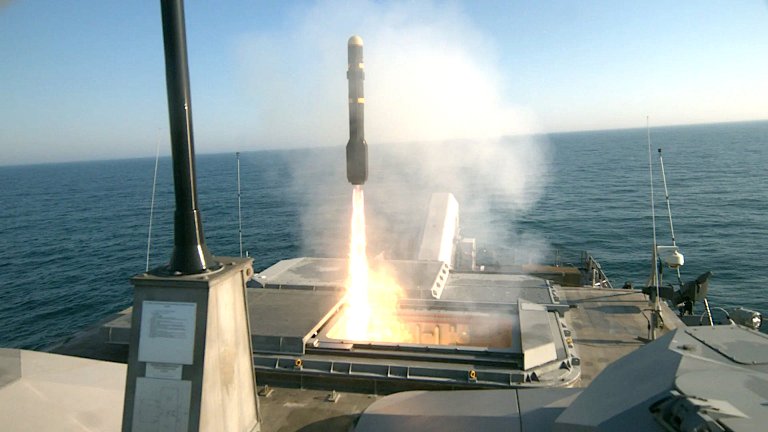 Littoral Combat Ship Can Now Rapidly Shoot Down Aerial Drones With Hellfire Missiles
