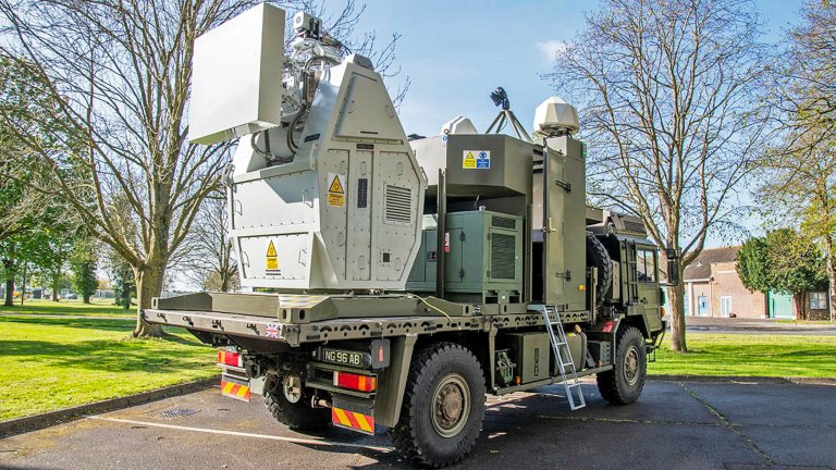 The British Army has, for the first time, used a directed-energy weapon to bring down a swarm of drones during trials. The Radiofrequency Directed Energy Weapon demonstrator, or RF DEW, reflects a fast-growing trend to harness news ways of neutralizing the drone threat, both on the battlefield and for homeland defense.