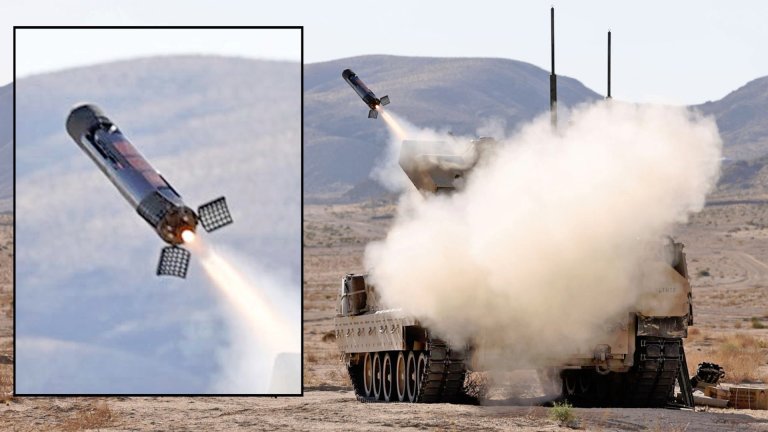 An unknown weapon seen being fired from a U.S. Bradley Fighting Vehicle's BGM-71 TOW anti-tank guided missile launcher at a major test event earlier this year has now been identified.