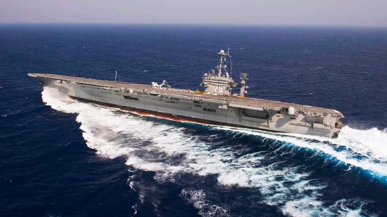 USS Harry Truman Was Evading Houthi Attack When F/A-18 Super Hornet Rolled Off Its Deck