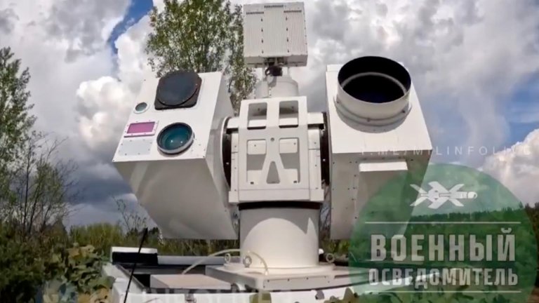 Russian sources claim Its force are using a Chinese laser to down Ukrainian drones.